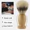 Boar And Nylon Beard Brush For Men Mustache And Wet Shaving Grooming 3