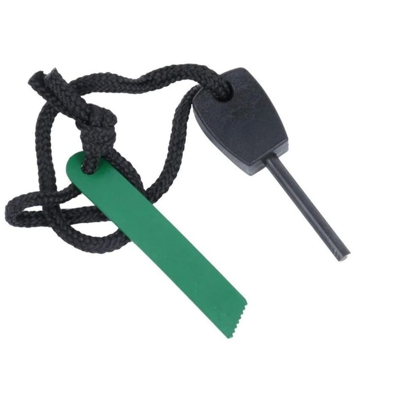 Magnesium Fire Starter Ferro Rod With Striker For Camping And Emergency Survival 0