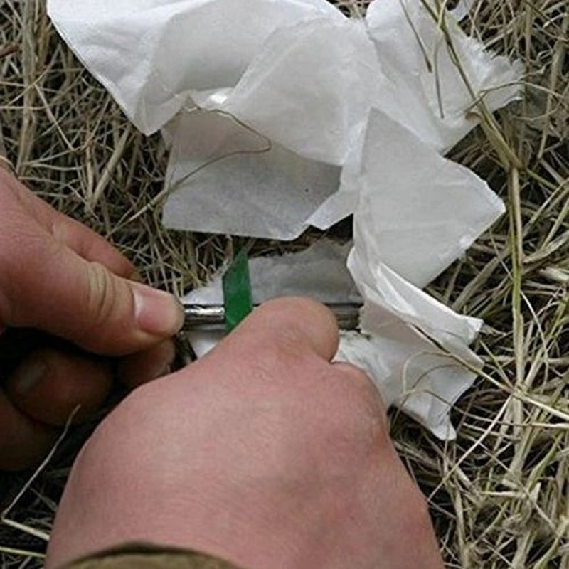 Magnesium Fire Starter Ferro Rod With Striker For Camping And Emergency Survival 2