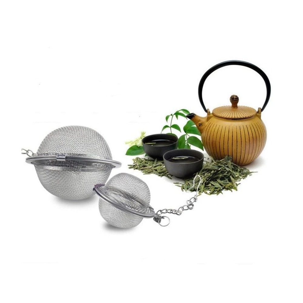 Stainless Steel Tea Infuser Ball With Secure Lock For Loose Leaf Tea 1