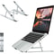 Adjustable Aluminum Laptop Stand Ergonomic Riser For Desk MacBook And Notebook 0