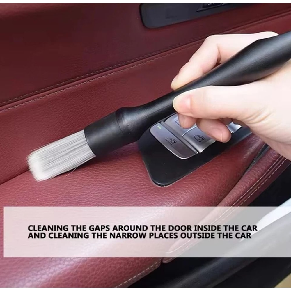 Car Detailing Brush Kit For Wheels Engine Bay And Interior Cleaning 8