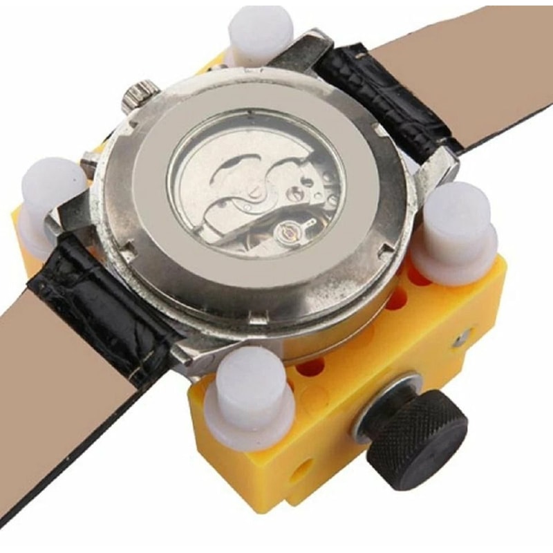 Adjustable Watch Case Opener Holder For Back Removal And DIY Watch Repair 1
