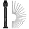 Pin Vise Hand Drill Set With Keyless Chuck Micro Bits For Resin Jewelry Crafts 0
