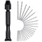 Pin Vise Hand Drill Set With Keyless Chuck Micro Bits For Resin Jewelry Crafts 0
