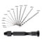 Pin Vise Hand Drill Set With Keyless Chuck Micro Bits For Resin Jewelry Crafts 7