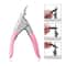Acrylic Nail Clipper Pink Nail Tip Cutter For False Nails 1