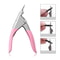Acrylic Nail Clipper Pink Nail Tip Cutter For False Nails 1