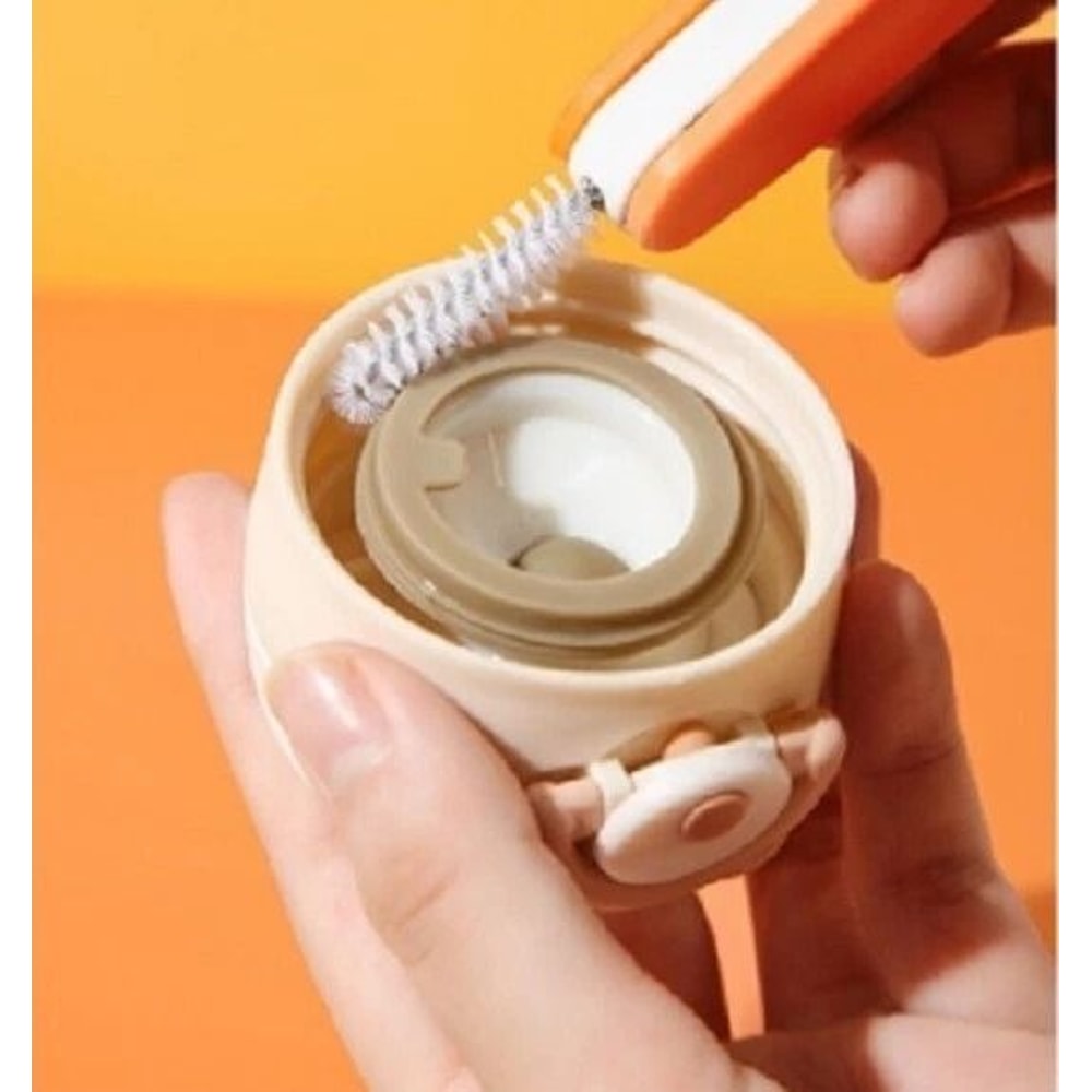 Bottle Cap Cleaner Brush For Lids Straws And Reusable Cups 1