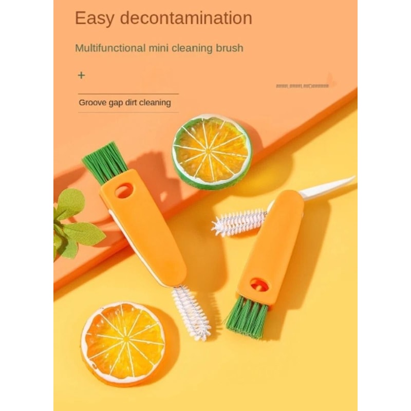 Bottle Cap Cleaner Brush For Lids Straws And Reusable Cups 10