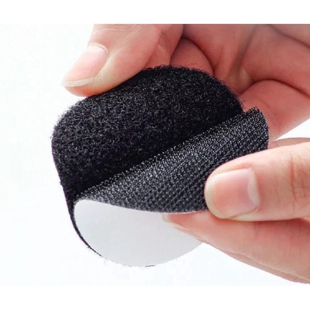 Self Adhesive Hook And Loop Strips Sticky Back Nylon Fastener Set 2