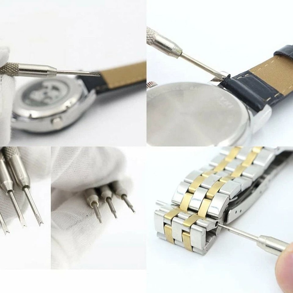 Watch Spring Bar Tool Watch Band Link Remover Steel Repair Kit 3