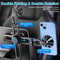 Rotating Magnetic Phone Holder Car Mount Foldable Dashboard Stand 6