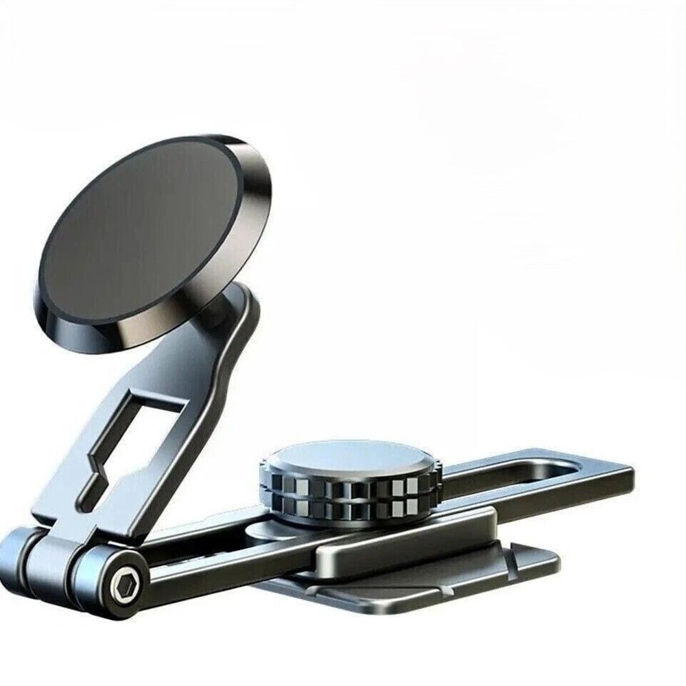 Rotating Magnetic Phone Holder Car Mount Foldable Dashboard Stand 0