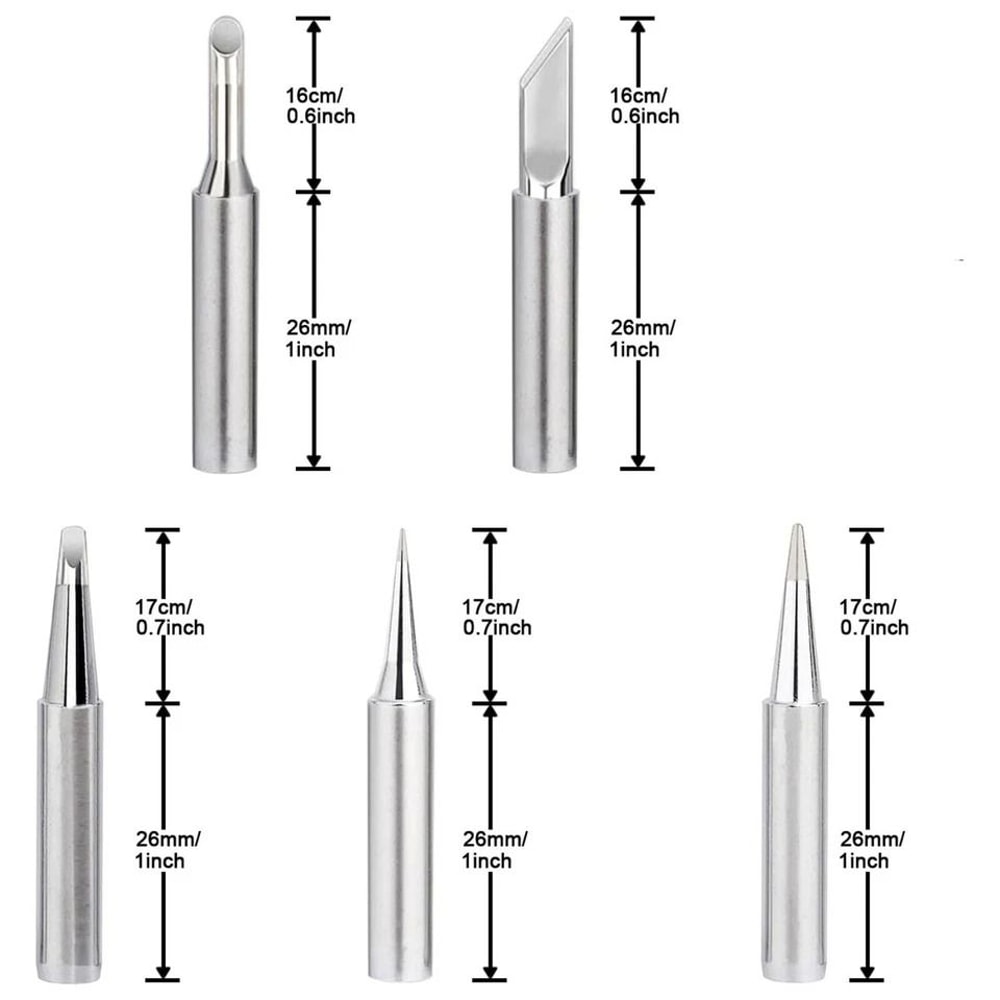 Lead Free Soldering Iron Replacement Tips For Precision Repair 2
