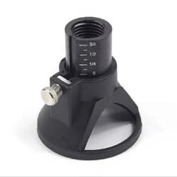 dremel rotary tool cutting guide kit with router bits set and drill bits