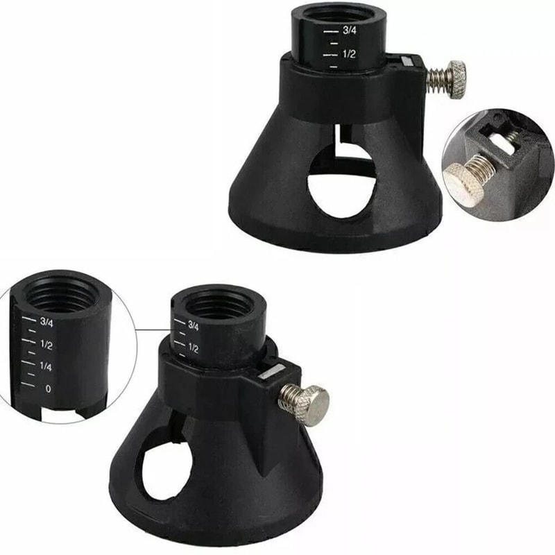 Dremel Rotary Tool Cutting Guide Kit With Router Bits Set And Drill Bits 2