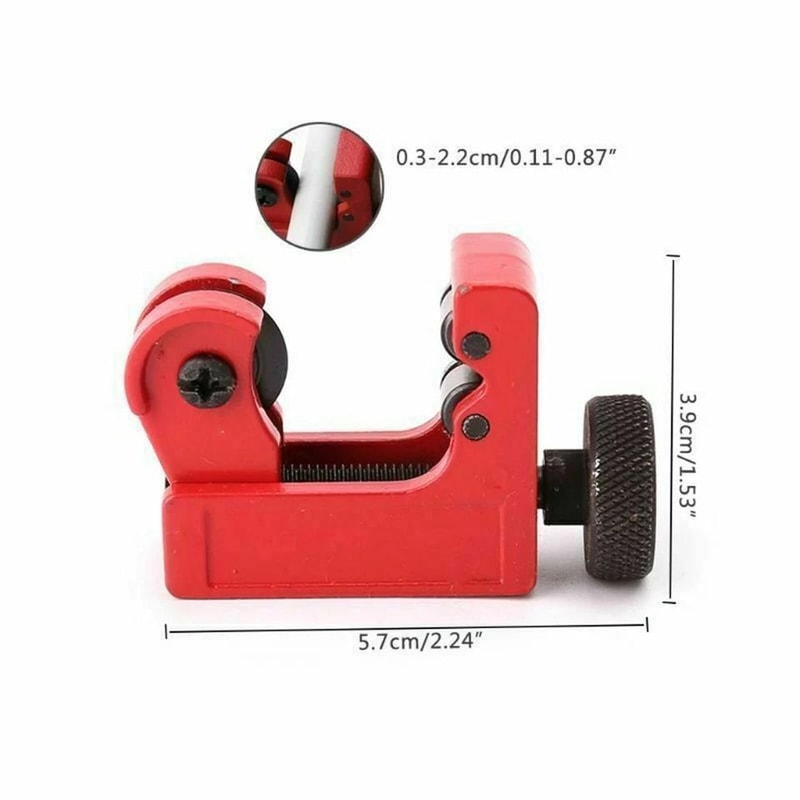 Mini Tubing Cutter For Copper Brass Aluminum Close Quarters Pipe Cutter Tool 4