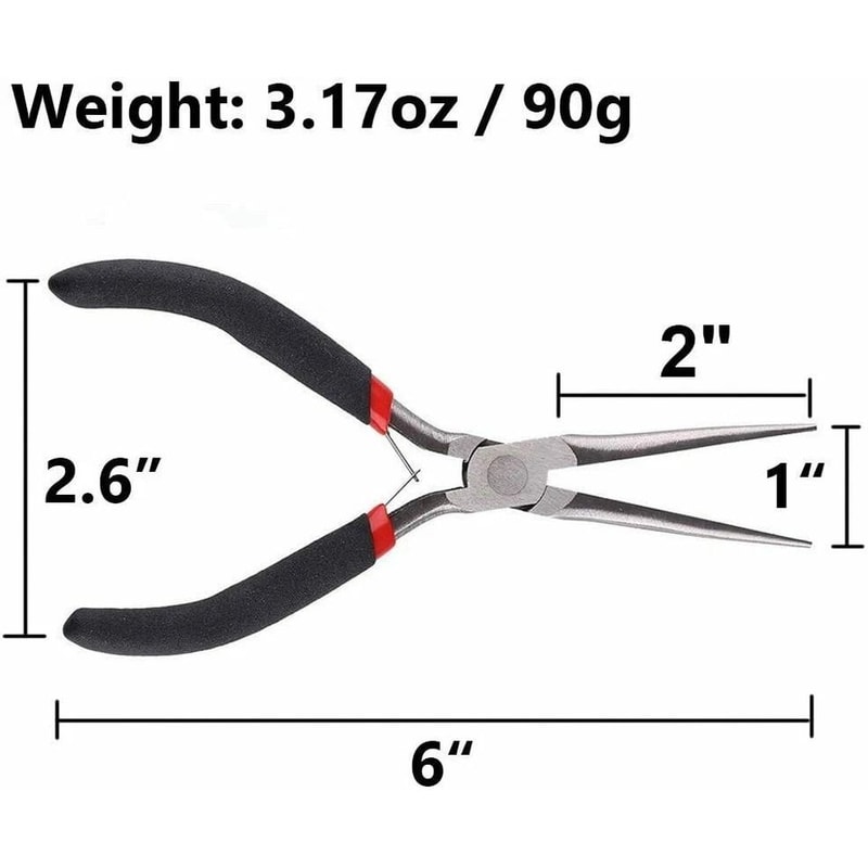 Mini Needle Nose Pliers For Jewelry Repair Beading And Precision Craft Work 2