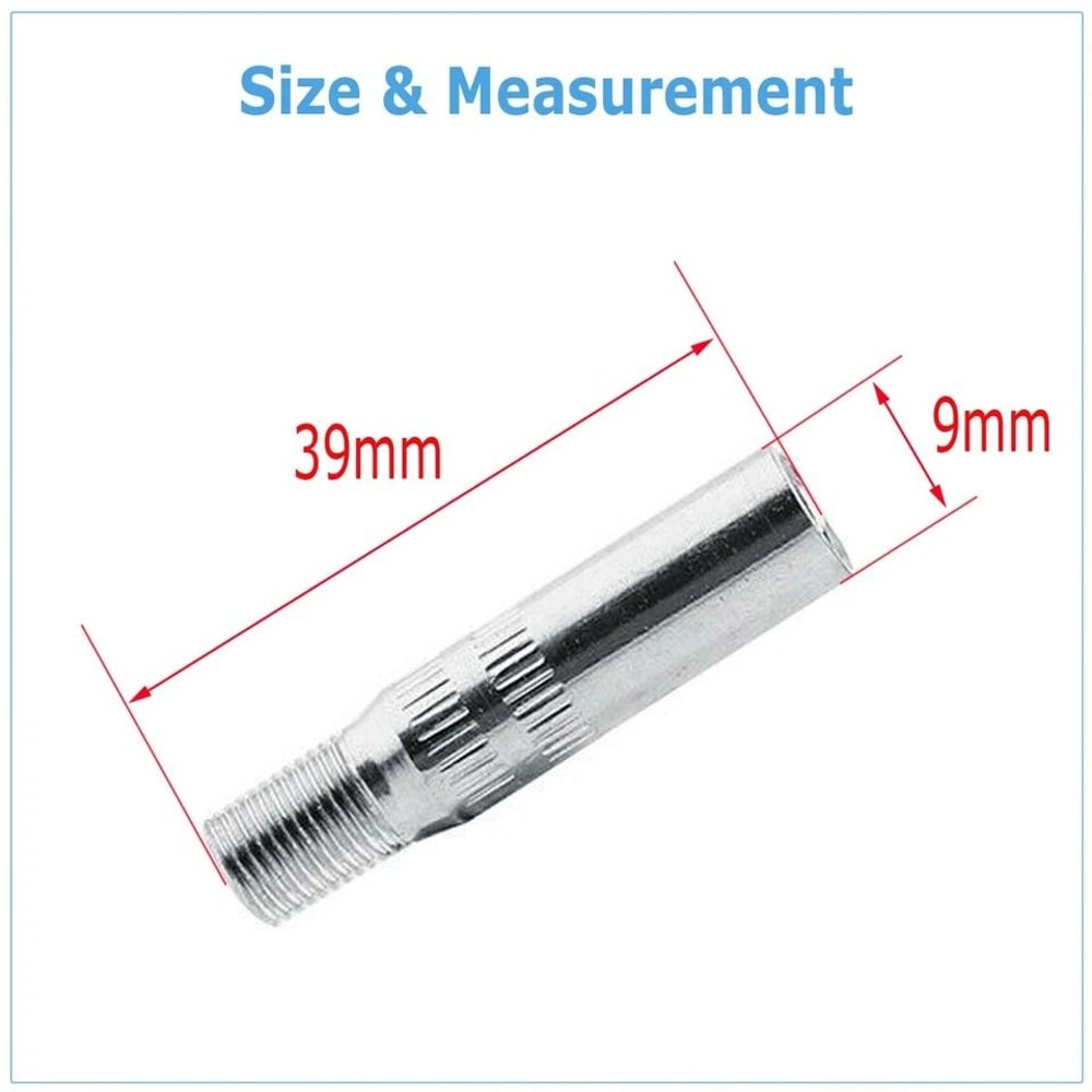 Chrome Tire Valve Stem Extender Caps For Car Truck Van 1