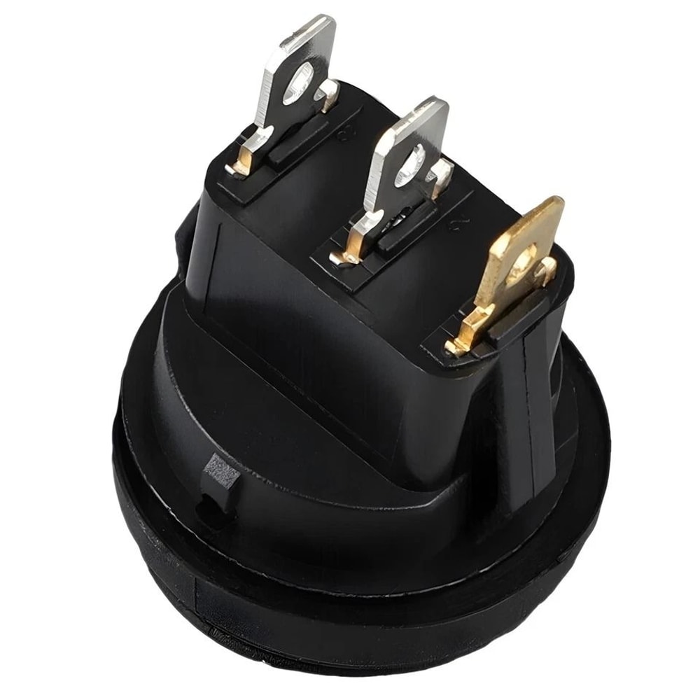 Waterproof Rocker Switch Blue LED Car Boat ON Off Round Toggle 1