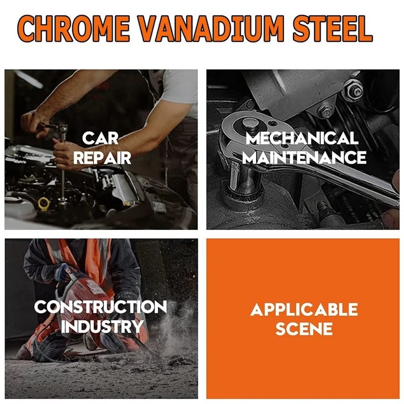 Socket Adapter Set For Impact Driver And Drill Hex Shank 4