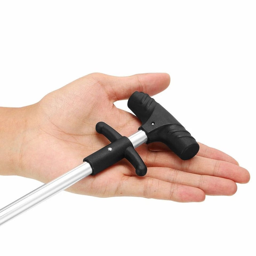Stainless Steel Fish Hook Remover T Handle Hook Extractor Tool 6