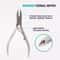 Professional Ingrown Toenail Clipper Stainless Steel Cuticle Nipper Pedicure Tool 8