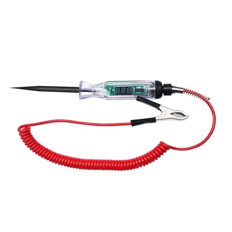 Automotive Power Probe Tester With Digital Display Circuit Diagnostic Tool 7