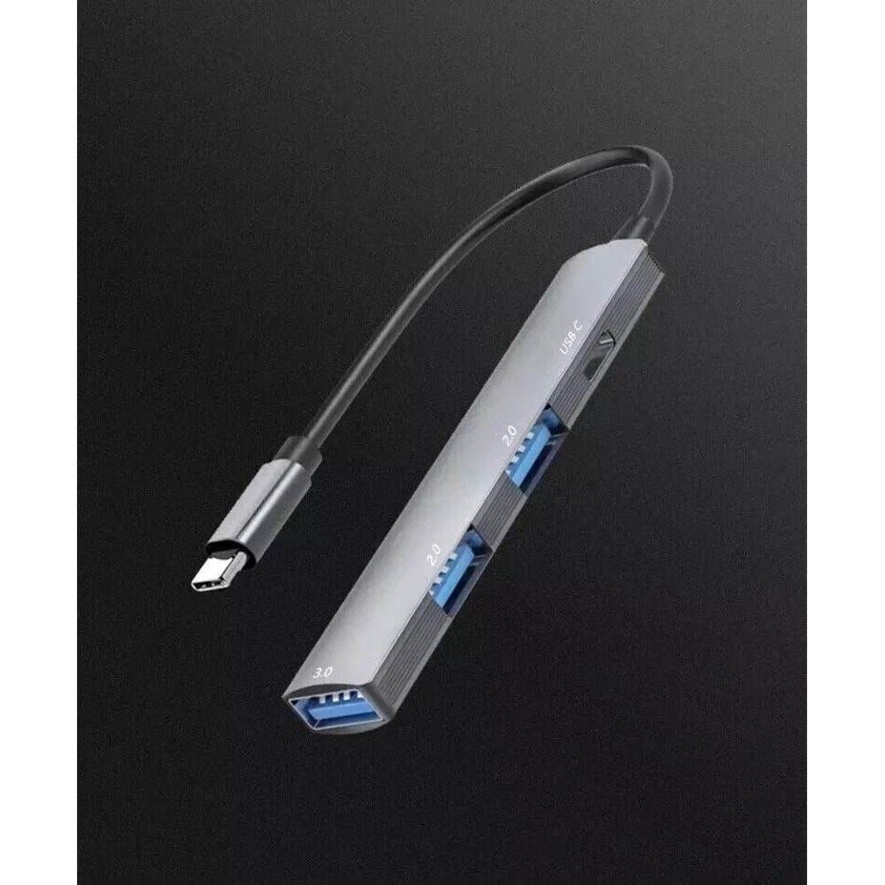 USB C Hub Ethernet Multiport Adapter With HDMI For MacBook Pro Air IPad Pro Laptop 1