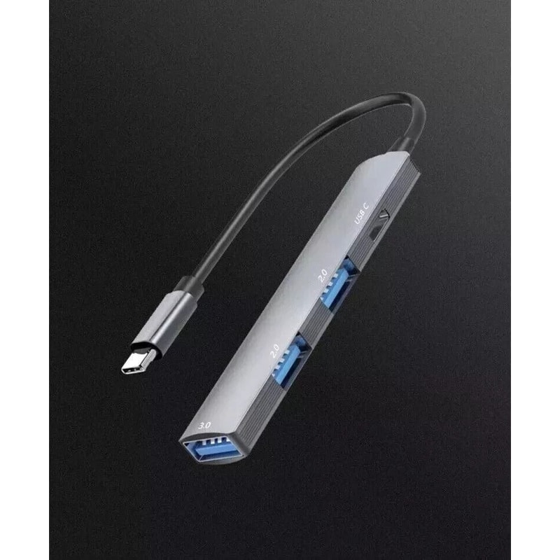 USB C Hub Ethernet Multiport Adapter With HDMI For MacBook Pro Air IPad Pro Laptop 1