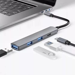 usb c hub ethernet multiport adapter with hdmi for macbook pro air ipad pro laptop