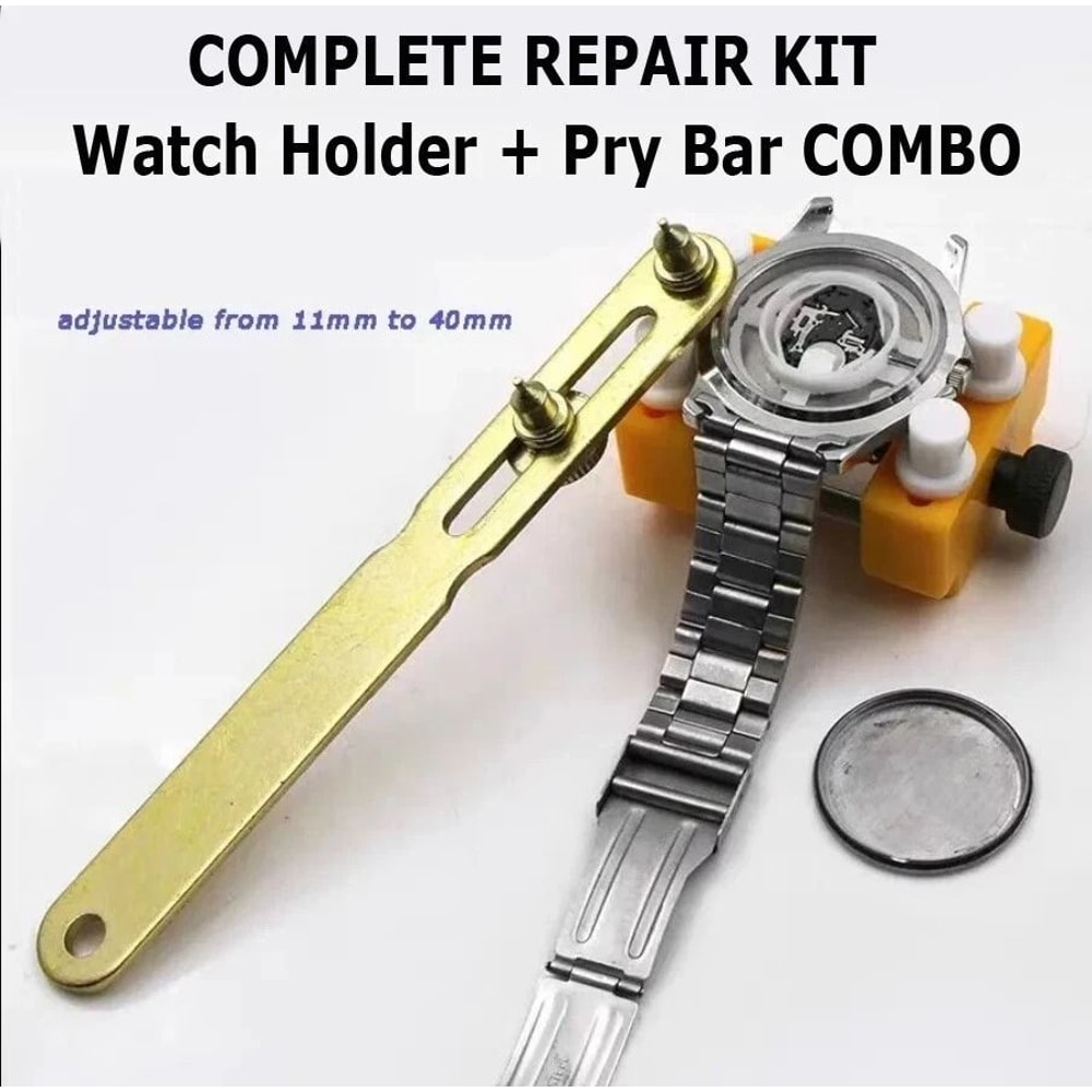 Adjustable Watch Back Case Opener Wrench For Battery Replacement And DIY Watch Repair 8
