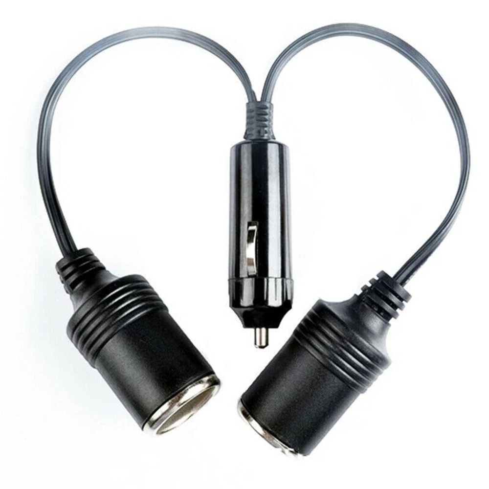 Dual Cigarette Lighter Splitter Car Power Outlet Adapter 2