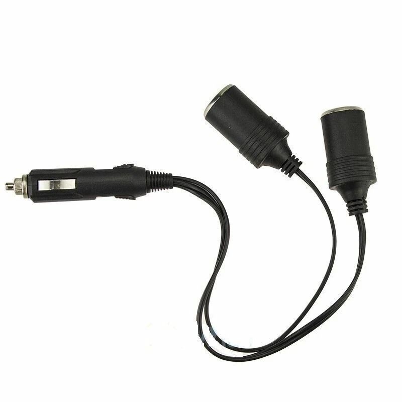 Dual Cigarette Lighter Splitter Car Power Outlet Adapter 8