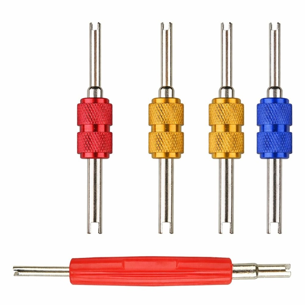 DualSize HVAC Schrader Valve Core Remover Installer Tool For Automotive And Truck AC Systems 0