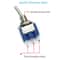 Pin SPDT Mini Toggle Switches Position For DIY Projects 7