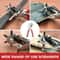HeavyDuty Leather Hole Punch Tool Revolving Pliers For Belt Craft Use 4
