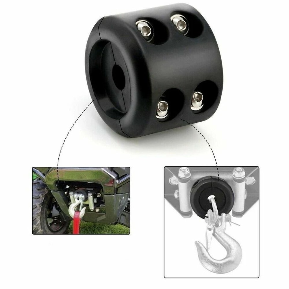 Heavy Duty ATV UTV Winch Stopper And Waterproof Cable Line Saver 3