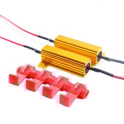 led load equalizer resistor for rear turn signal hyper flash canceler