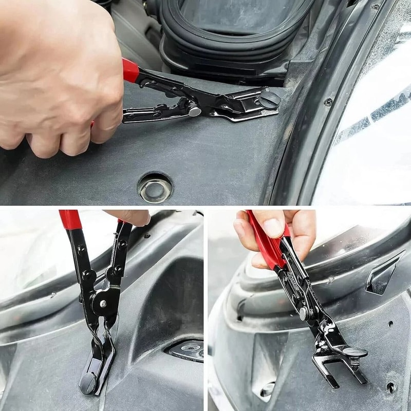 Heavy Duty Car Door Panel Fastener Remover Clip Pry Tool For Efficient Trim Removal 5