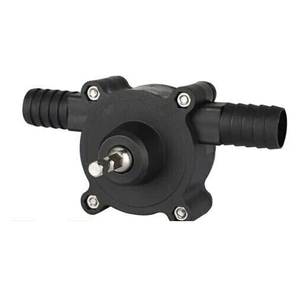 Electric Drill Drive SelfPriming Pump For Water And Oil Fluid Transfer 0