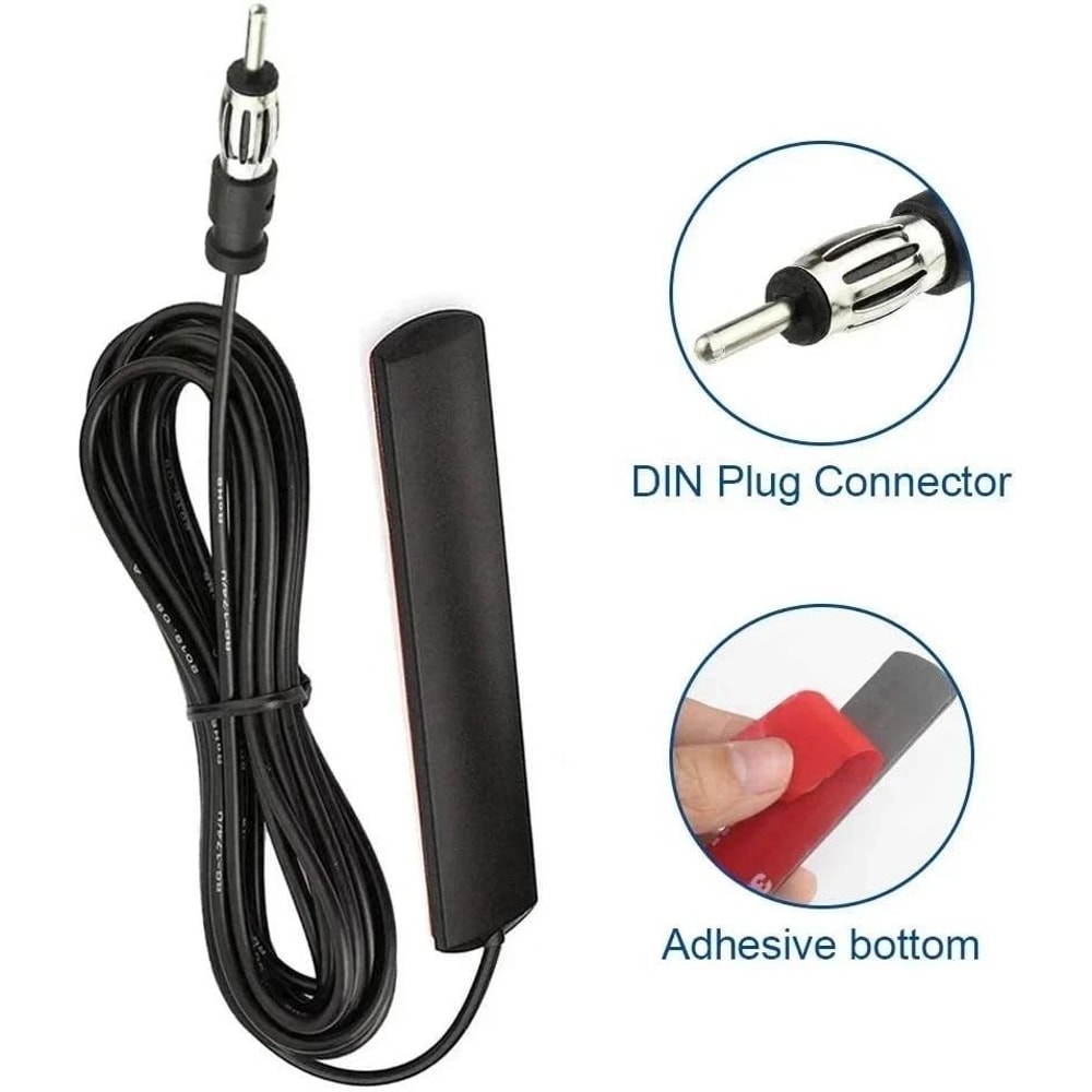 Hidden Amplified Antenna For AMFM Radio Universal Car Radio Antenna 3