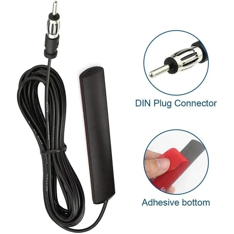 Hidden Amplified Antenna For AMFM Radio Universal Car Radio Antenna 3