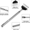 Stainless Steel Telescopic Back Scratcher Extendable Claw Extender For Pain Relief 7