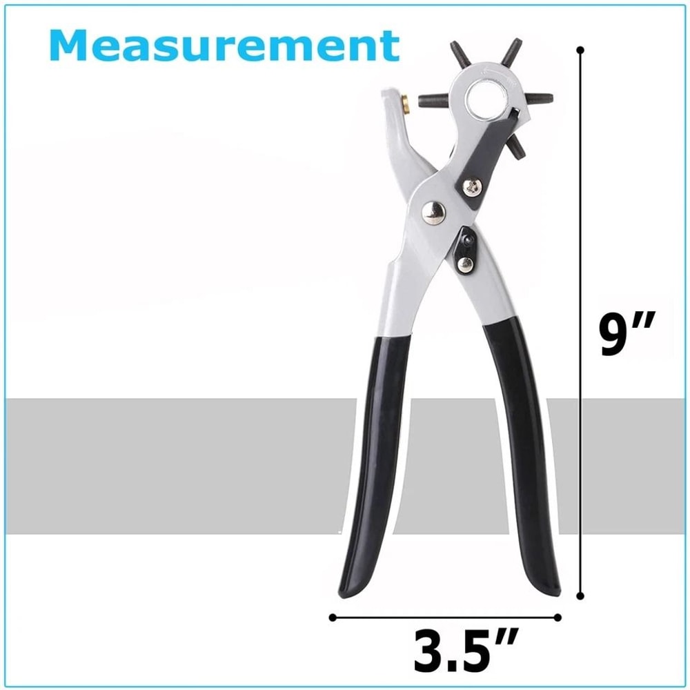 Heavy Duty Leather Hole Punch Pliers Punch Sizes For Precision Belt Holes And More 1