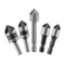 Chamfer Drill Bit Set For Metal Cutting Countersink Deburring Crosshole Cutting 2