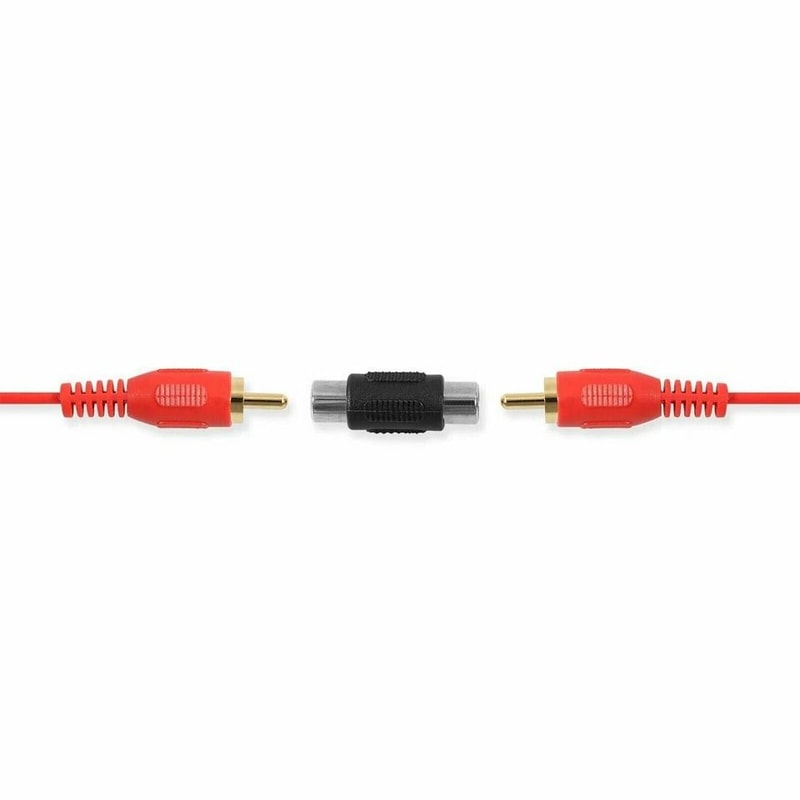 RCA Female To Female Coupler AV Audio Video Adapter Connectors 1