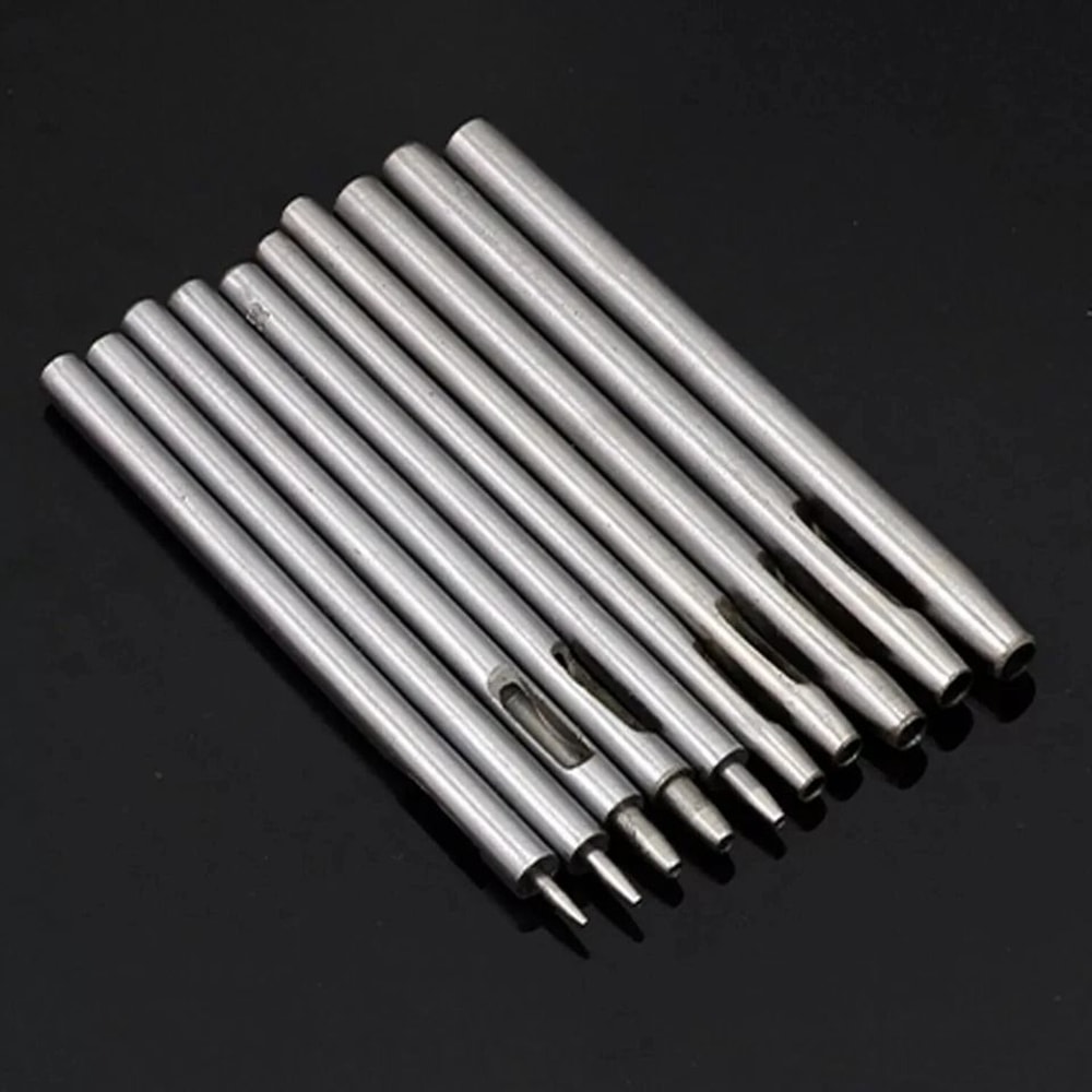 Leather Hole Punch Set Heavy Duty Steel Hollow Hole Punch Set 3