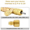 Brass HVAC Valve Core Remover Tool With And Port Installer 6